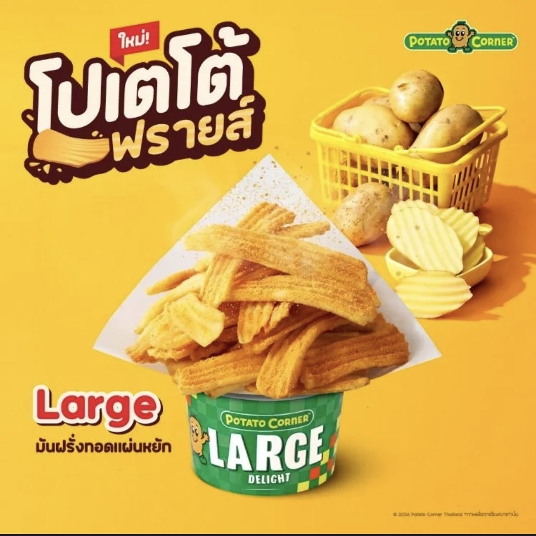 Large Wavy Fries