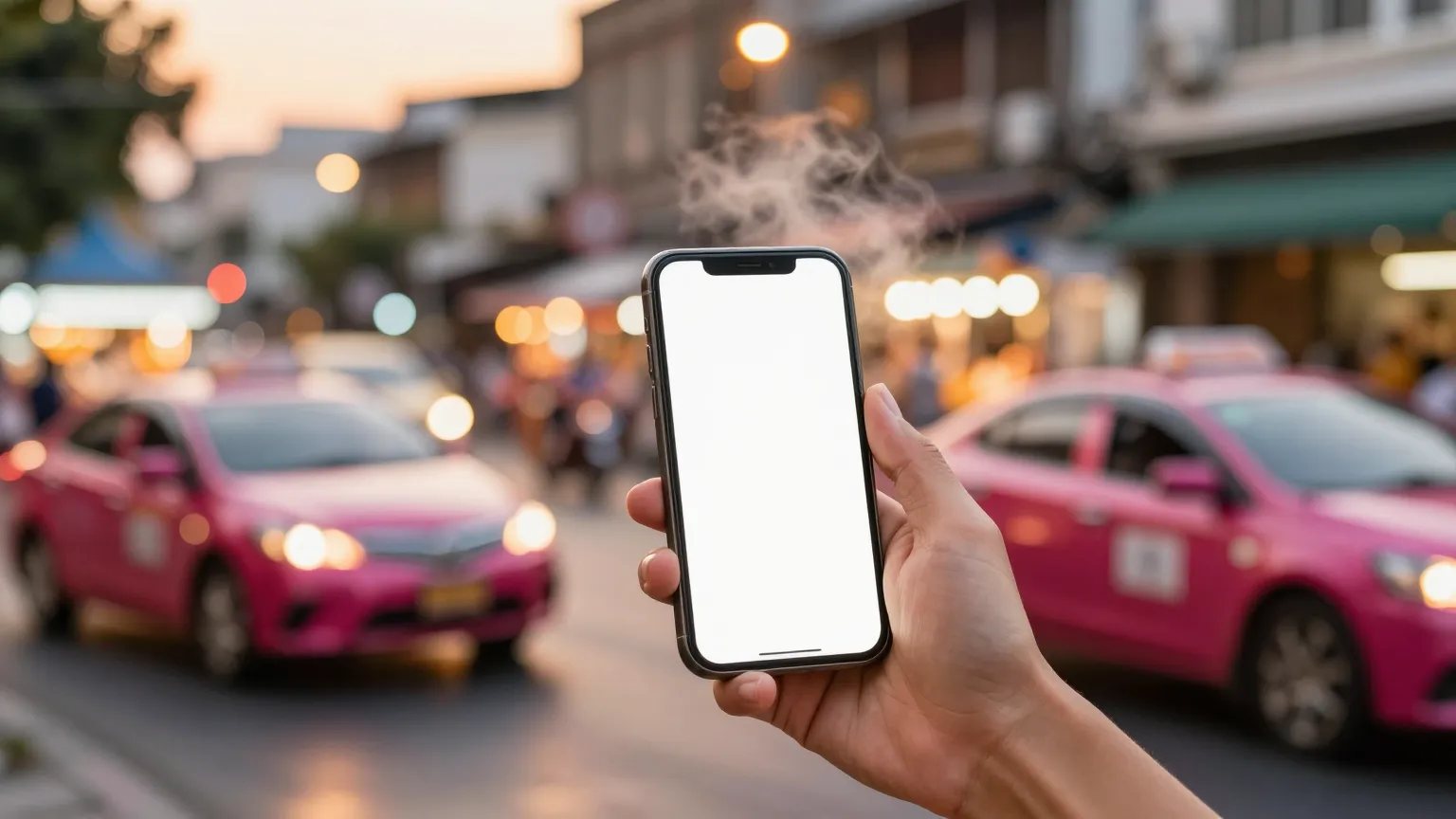 Order a Taxi in Bangkok - Grab or Bolt from BangkokTME