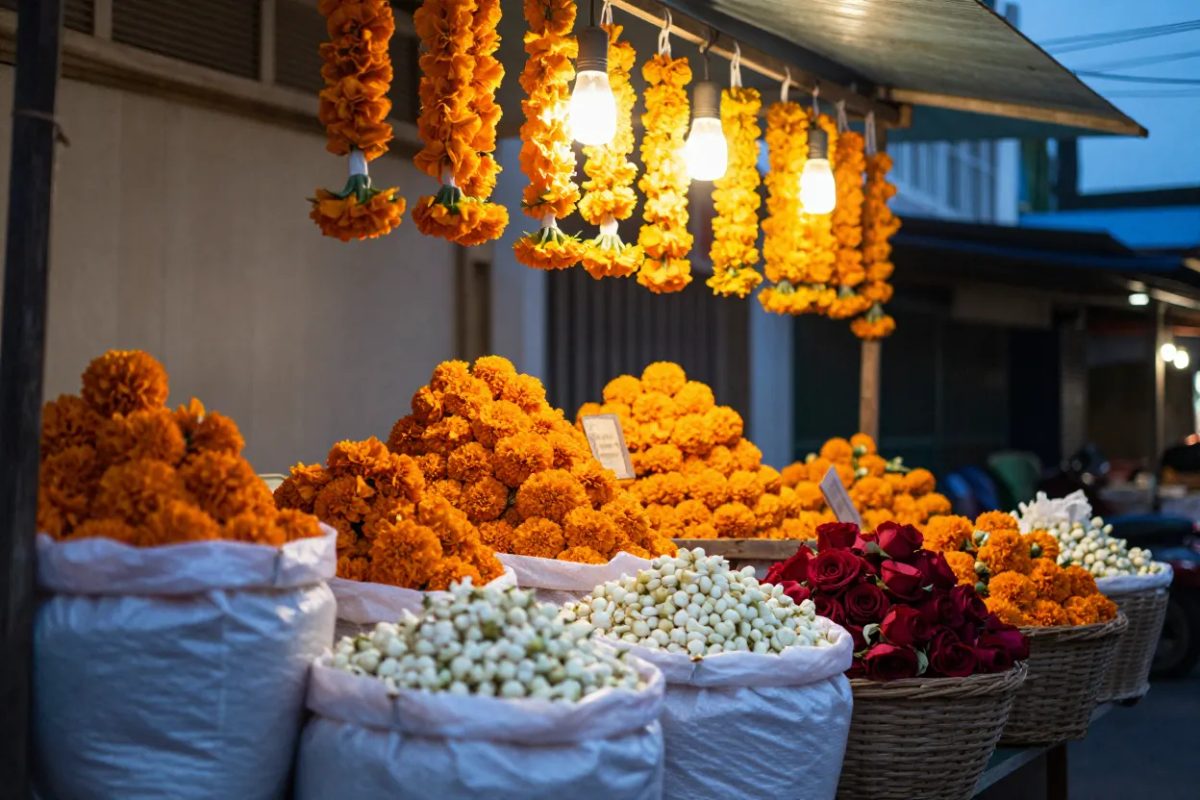 Pak Khlong Talat (Bangkok Flower Market)