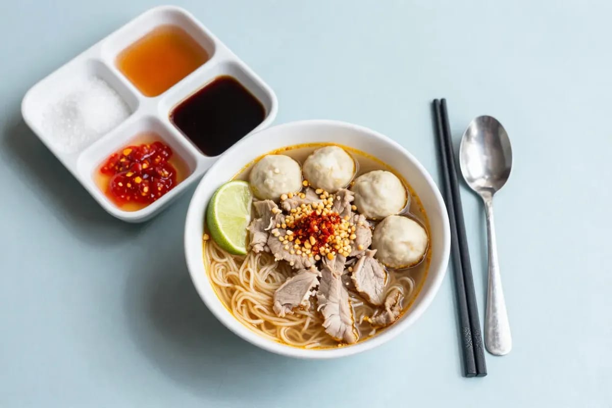 Rung Rueang Pork Noodle (Guay Tiew Mu Rung Rueang)