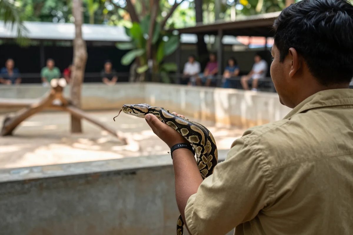 Thai Red Cross Snake Farm