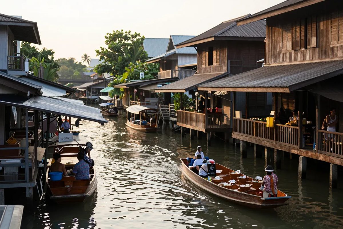 Kwan Riam Floating Market