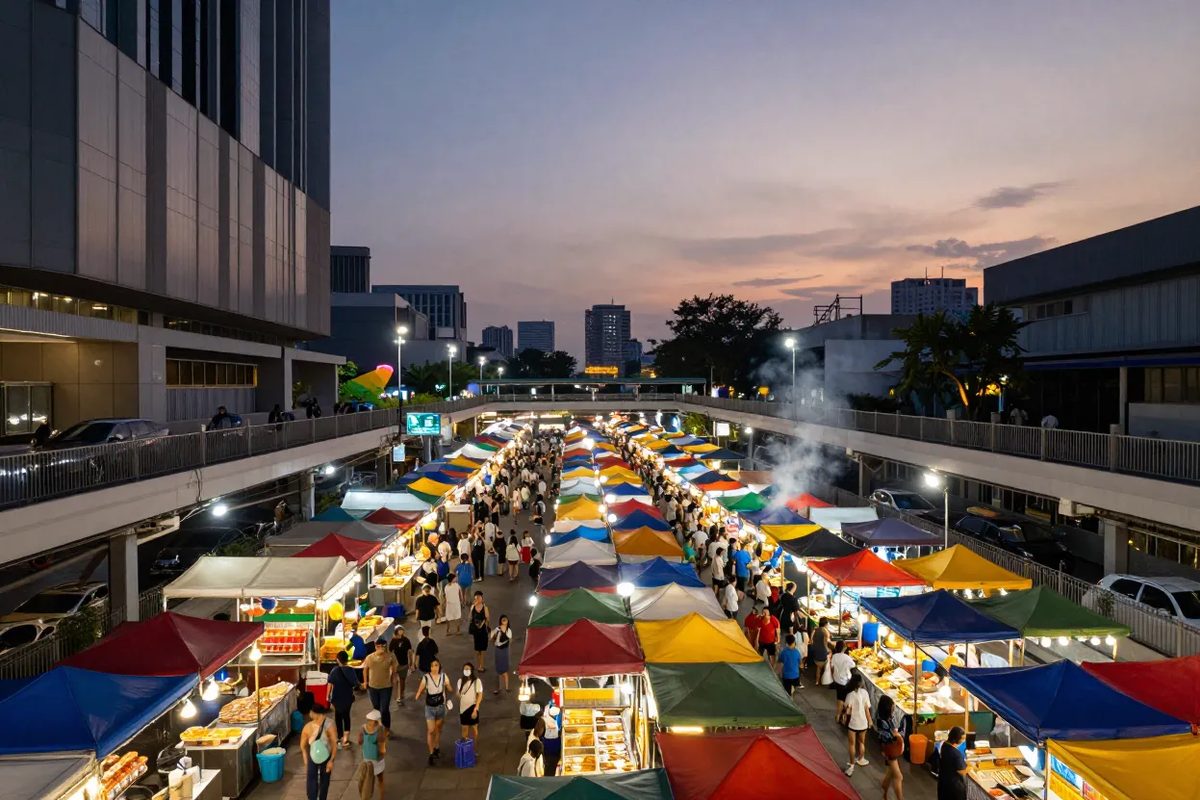 Train Night Market Ratchada