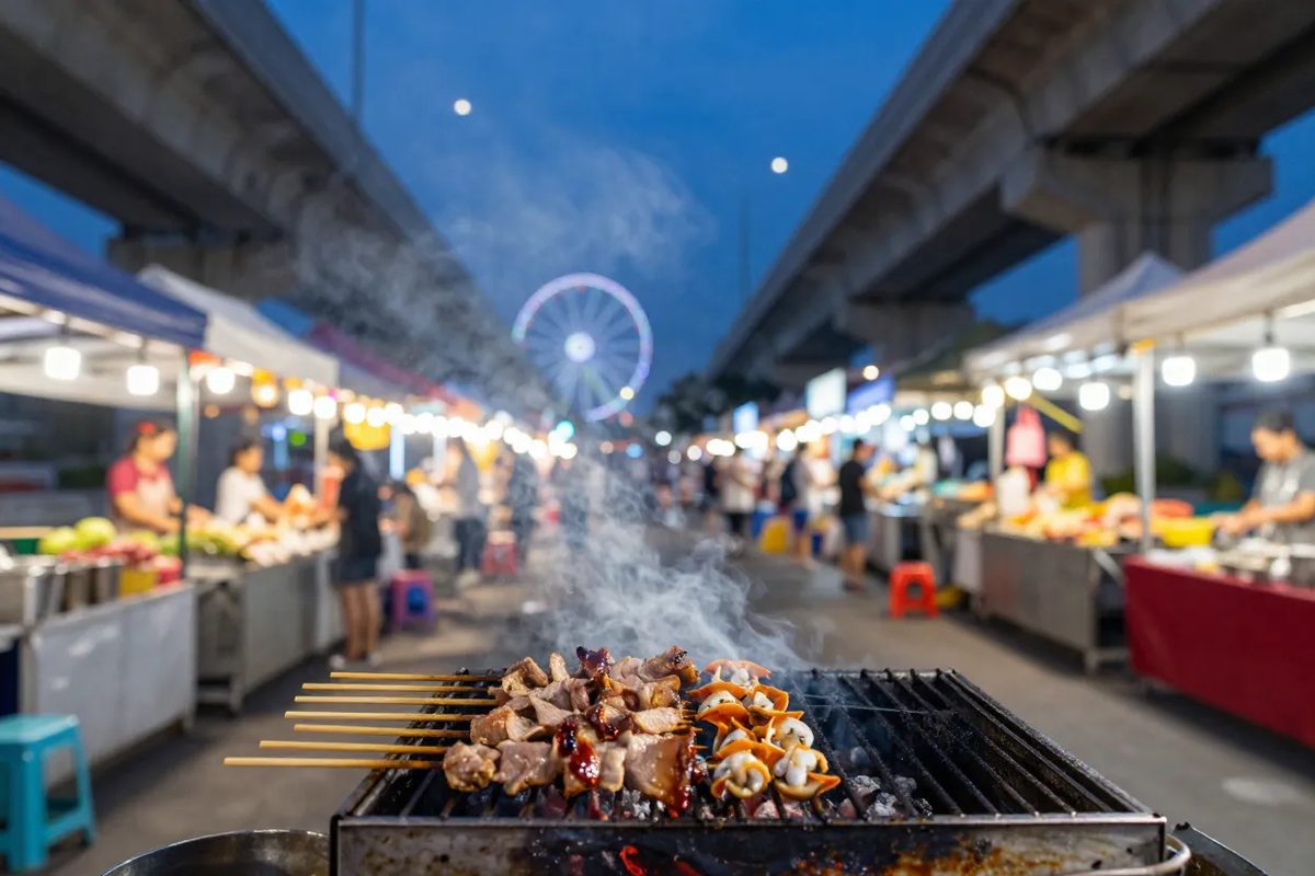 Liab Duan Night Market Ramintra